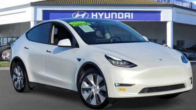 TESLA MODEL Y 2022 7SAYGDEE1NF358245 image